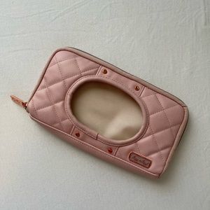 Brand new itsy ritzy wipes holder- pink wipes on the go